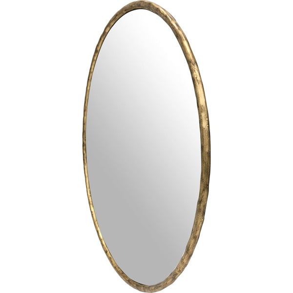 Libra Interiors Patterdale Wall Mirror Aged Champagne Finish