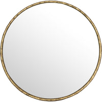 Libra Interiors Patterdale Wall Mirror Aged Champagne Finish