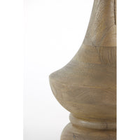 Light & Living Nicolo Table Lamp Base in Dark Matt Brown