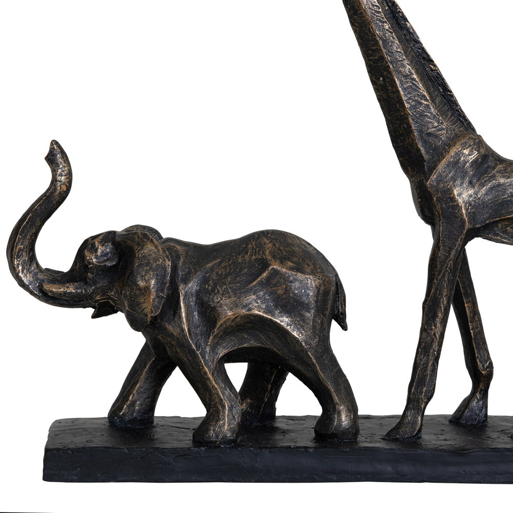 Libra Interiors Bronze Safari Sculpture