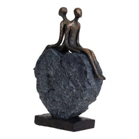 Libra Interiors Couple's Love Heart Sculpture