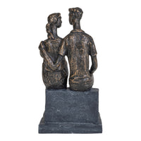 Libra Interiors Bronze Blocks Couple