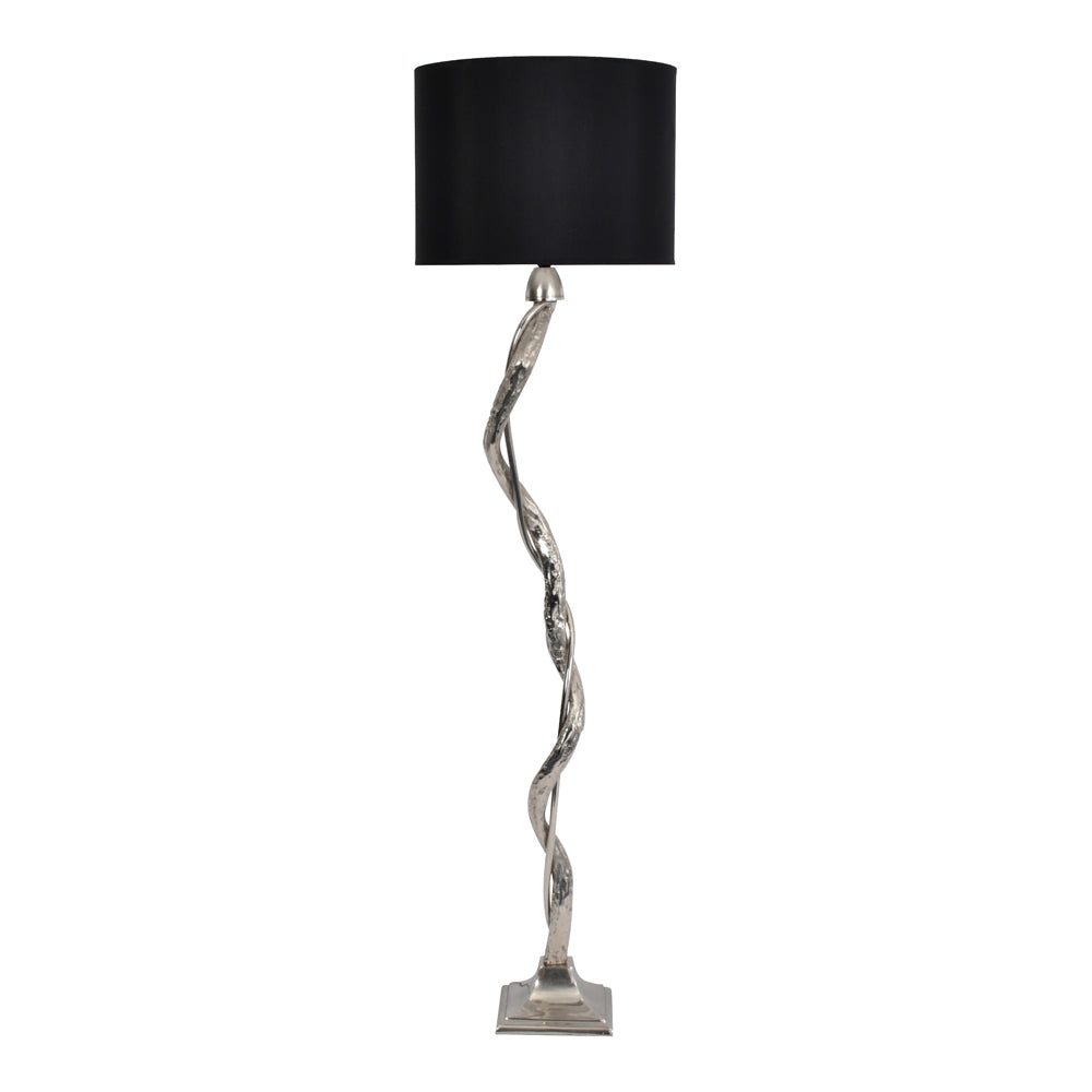 Libra Interiors Iconic Twisted Willow Floor Lamp Base Only