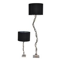 Libra Interiors Iconic Twisted Willow Floor Lamp Base Only