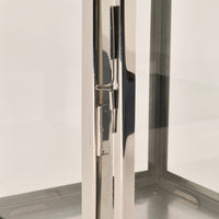 Libra Interiors Iconic Brompton Tall Lantern Polished Nickel