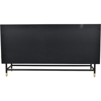 Libra Interiors Wolseley Buffet Cabinet in Black