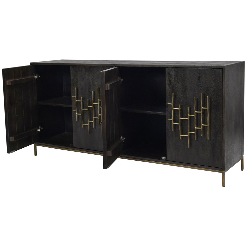 Libra Interiors Varenna 4 Door Buffet Sideboard