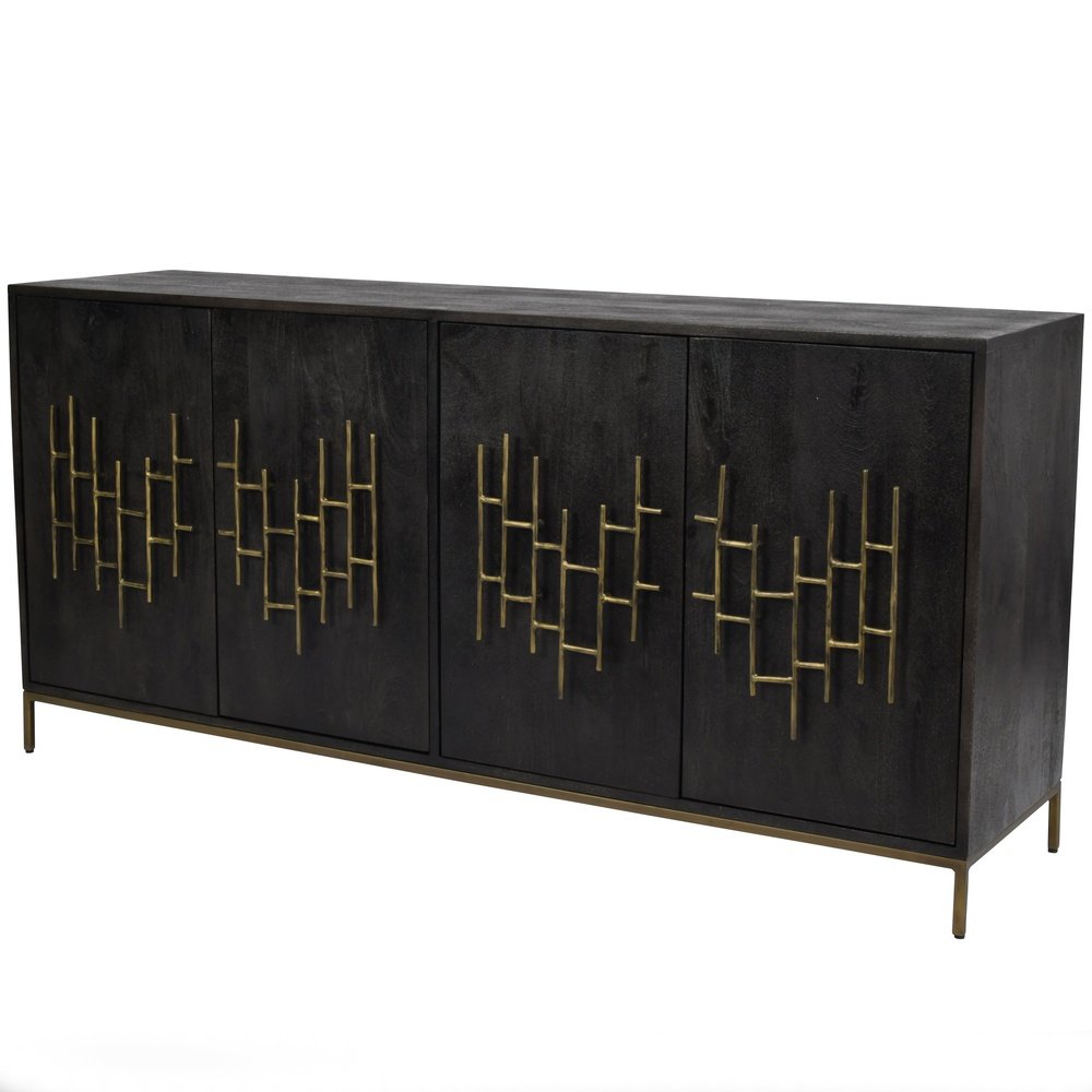 Libra Interiors Varenna 4 Door Buffet Sideboard