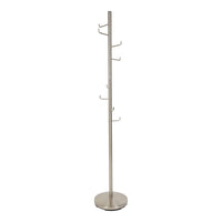 Olivia's Nordic Living Collection - Helga Coat Rack in Satin Nickle