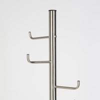 Olivia's Nordic Living Collection - Helga Coat Rack in Satin Nickle