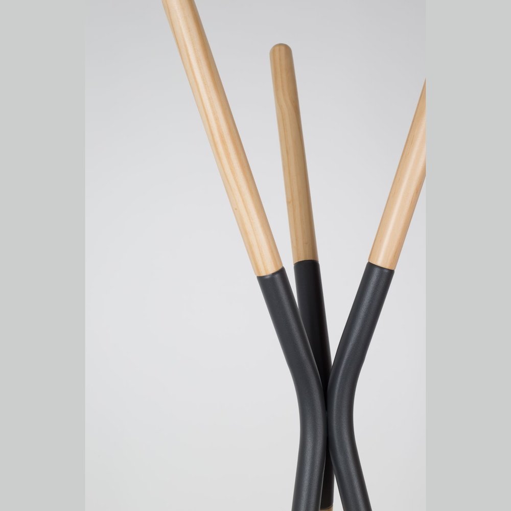 Pinnacle Coat Rack - Dark Grey Zuiver 2