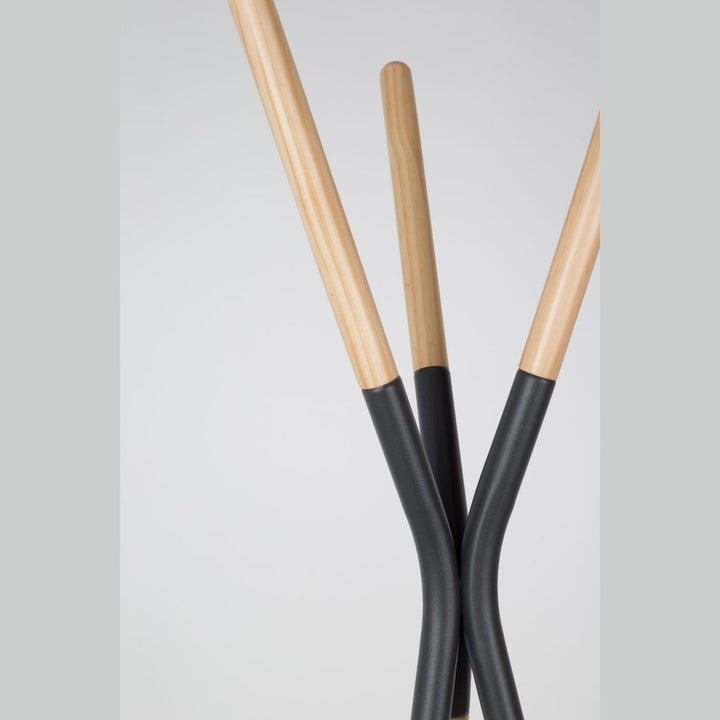 Pinnacle Coat Rack - Dark Grey Zuiver 2