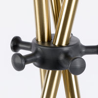 Olivia's Nordic Living Collection - Danby Coat Rack in Brass