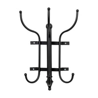 Olivia's Nordic Living Collection Run Wall Coat Rack in Black