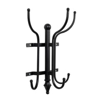 Olivia's Nordic Living Collection Run Wall Coat Rack in Black