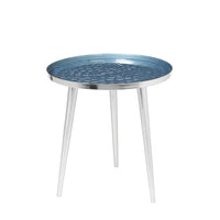 Broste Copenhagen Jelva Side Table Steel Ashley Blue