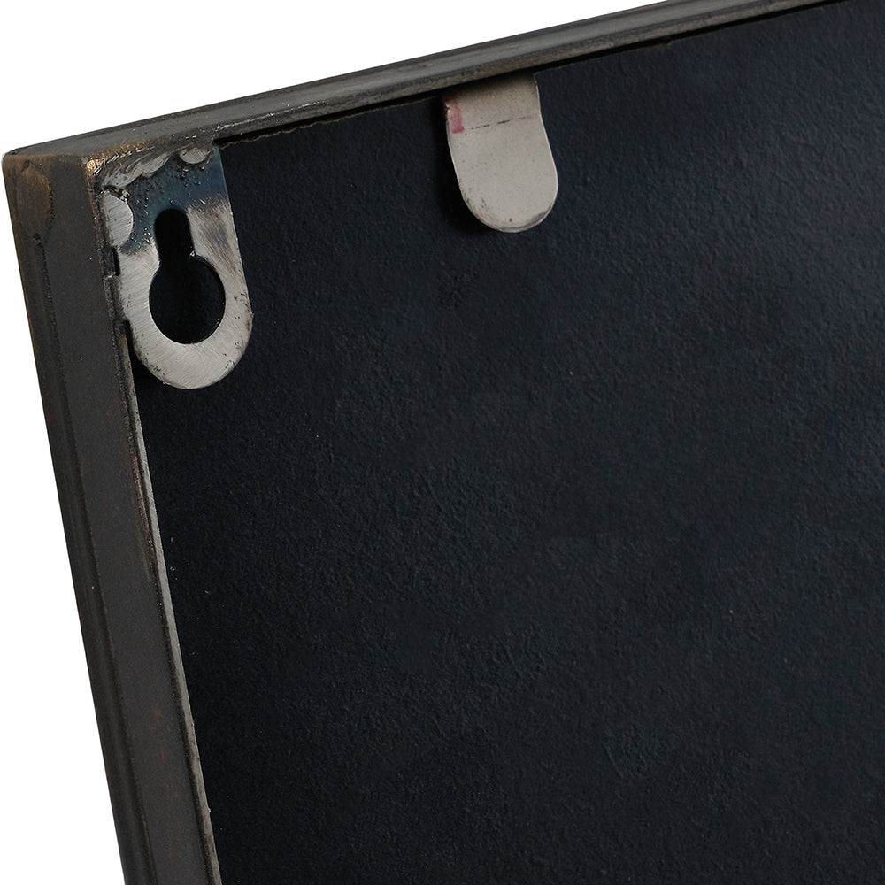 Eliza Antique Metal Rectangular War Mirror - Bronze Pacific Lifestyle 6