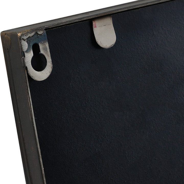 Eliza Antique Metal Rectangular War Mirror - Bronze Pacific Lifestyle 6