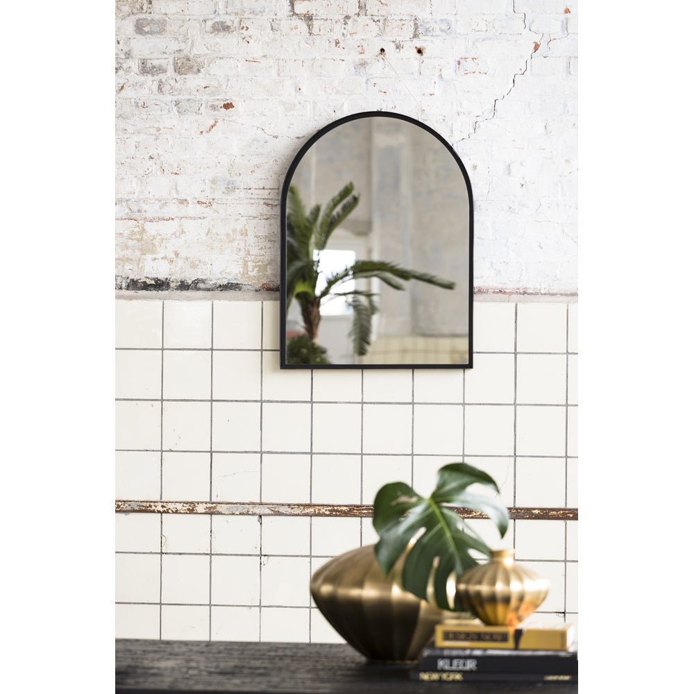 Light & Living Feres Wall Mirror Matt Black