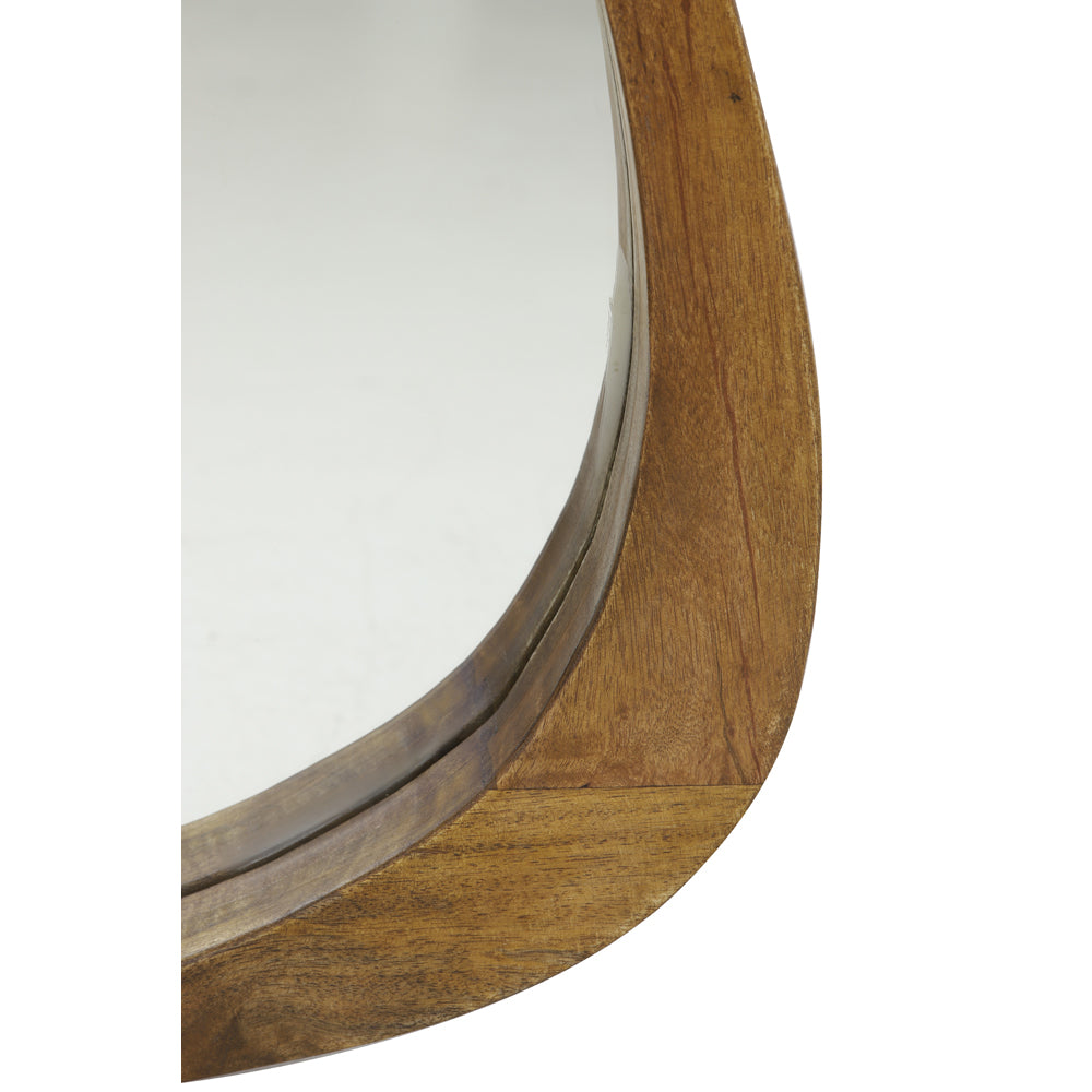 Light & Living Sonora Wall Mirror Brown