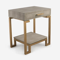 Andrew Martin Flex Side Table in Cream