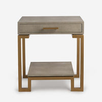 Andrew Martin Flex Side Table in Cream