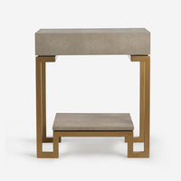 Andrew Martin Flex Side Table in Cream