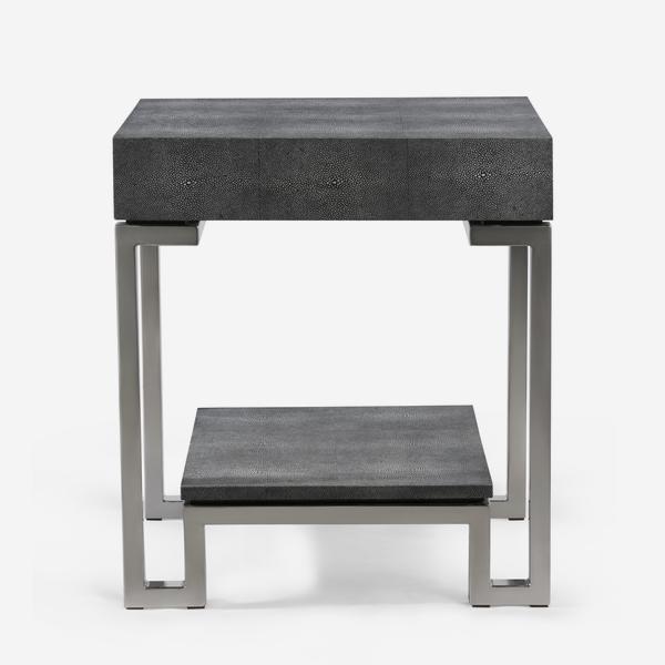 Andrew Martin Flex Side Table in Grey-AndrewMartin-Olivia's 