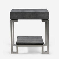 Andrew Martin Flex Side Table in Grey