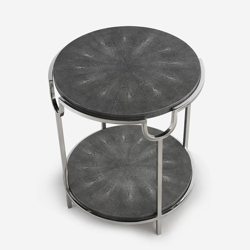 Andrew Martin Katia Grey Side Table