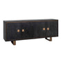 Richmond Hunter 4 Doors In Brushed Gold Sideboard