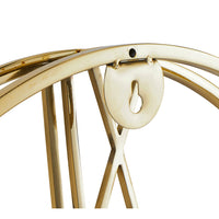 Olivia's Metal Double Framed Wall Clock in Gold