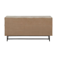 Olivia's Martha Acacia Wood 3 Door Sideboard