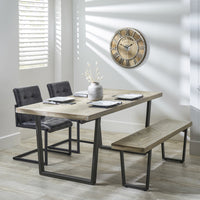 Olivia's Martha Acacia Wood Dining Table