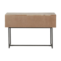 Olivia's Martha Acacia Wood 1 Drawer Console Table