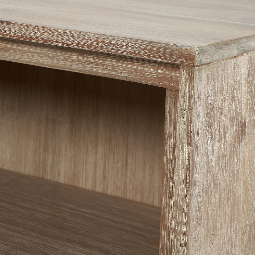 Olivia's Martha Acacia Wood 1 Drawer Console Table