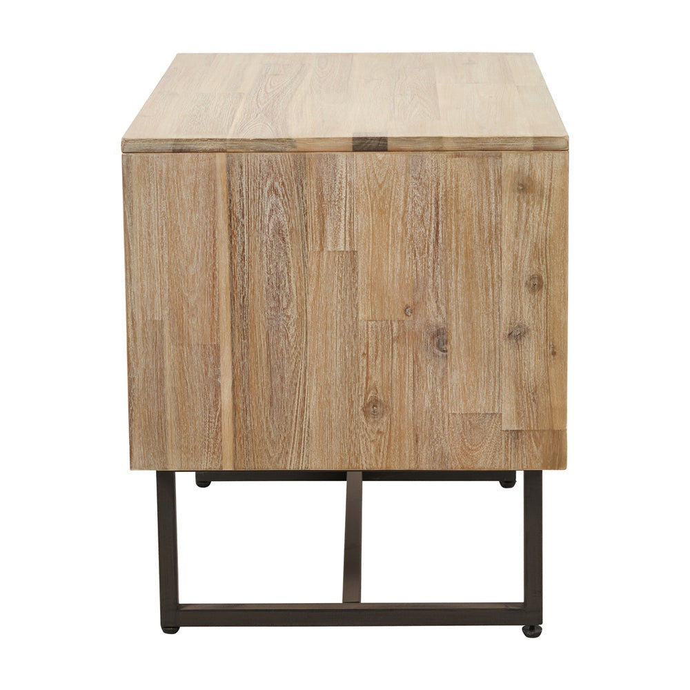 Olivia's Martha Acacia Wood Bedside Unit