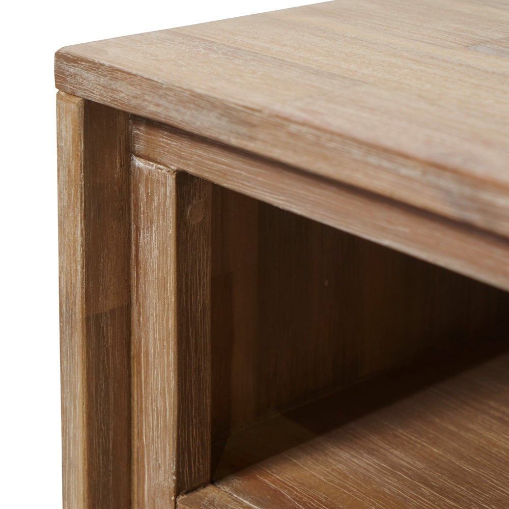 Olivia's Martha Acacia Wood Bedside Unit