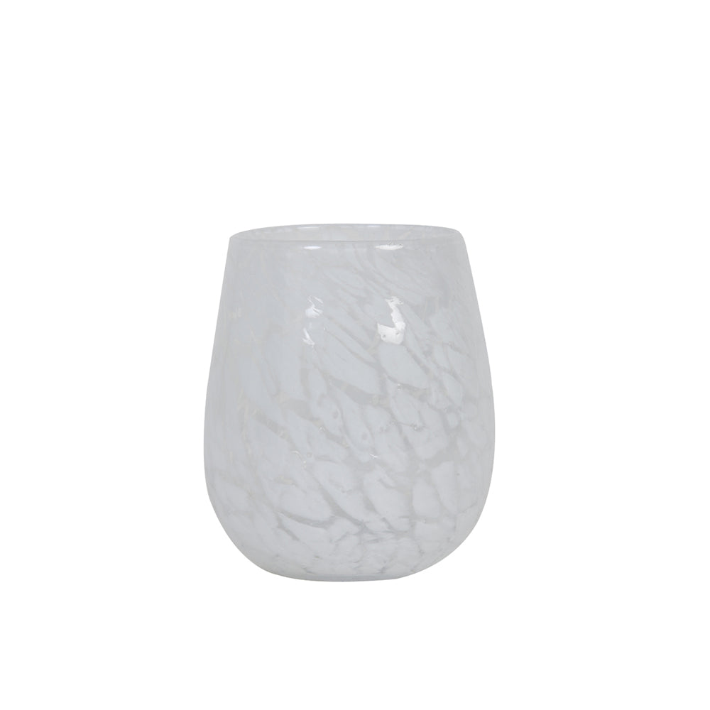 Light & Living Sylas Candle Holder White