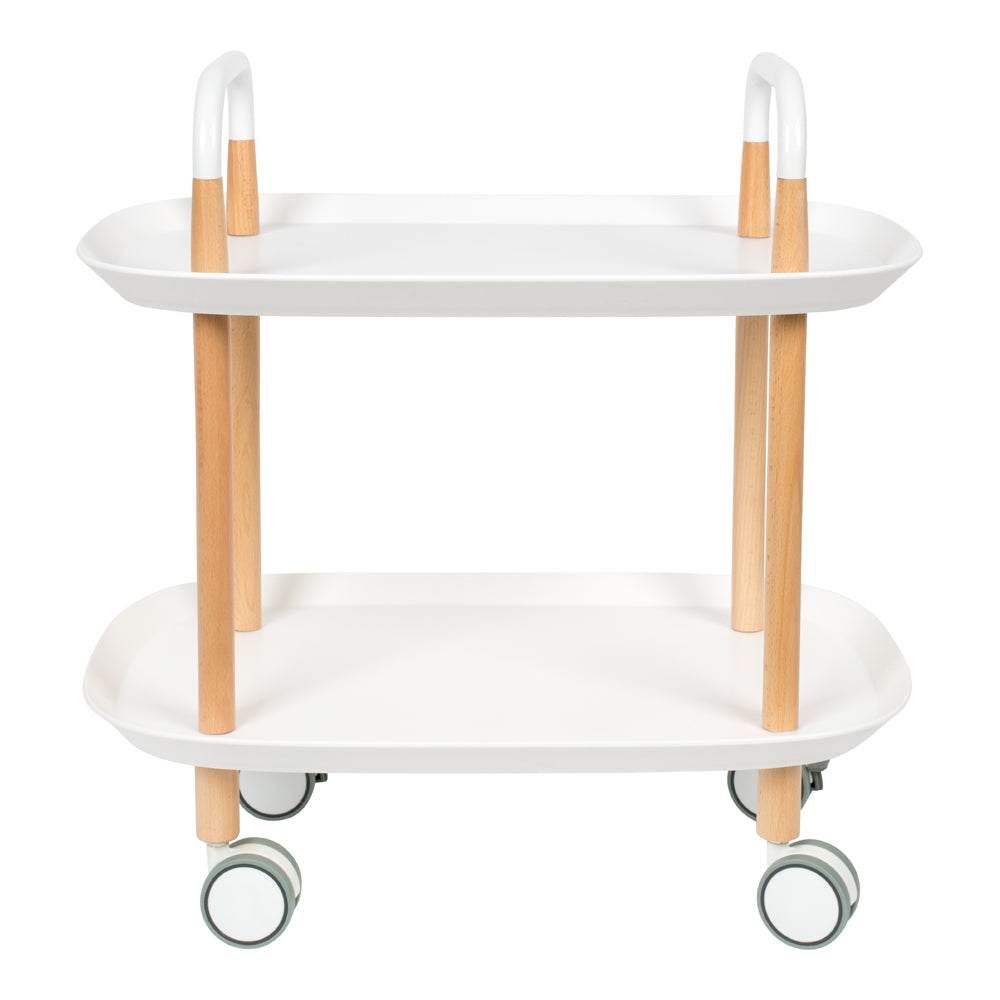 Olivia's Nordic Living Collection - Canute Trolley in White