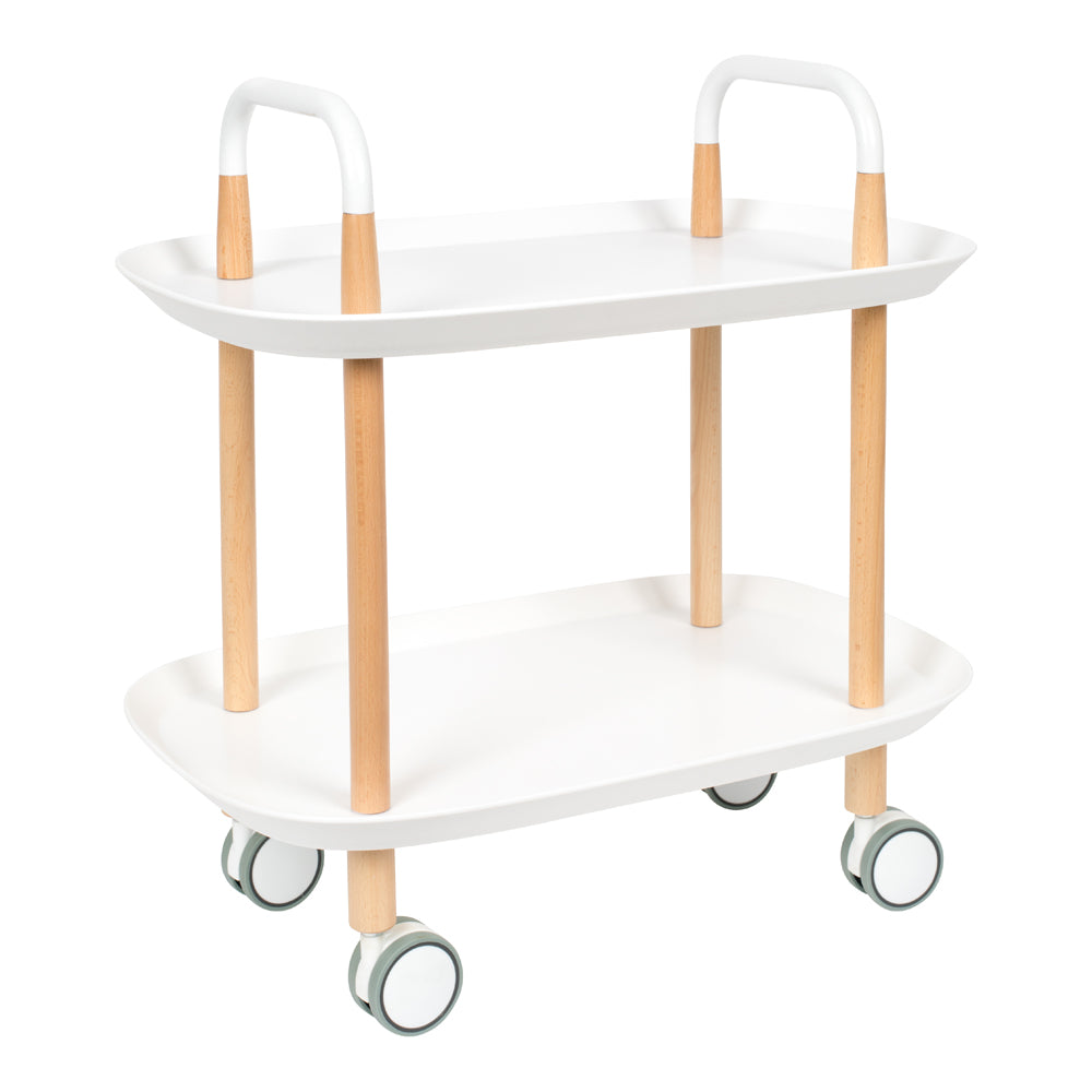 Olivia's Nordic Living Collection - Canute Trolley in White