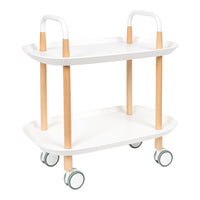 Olivia's Nordic Living Collection - Canute Trolley in White