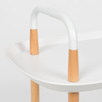 Olivia's Nordic Living Collection - Canute Trolley in White