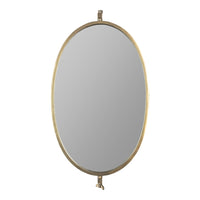 Olivia's Nordic Living Collection - Lasse Wall mirror in Brass