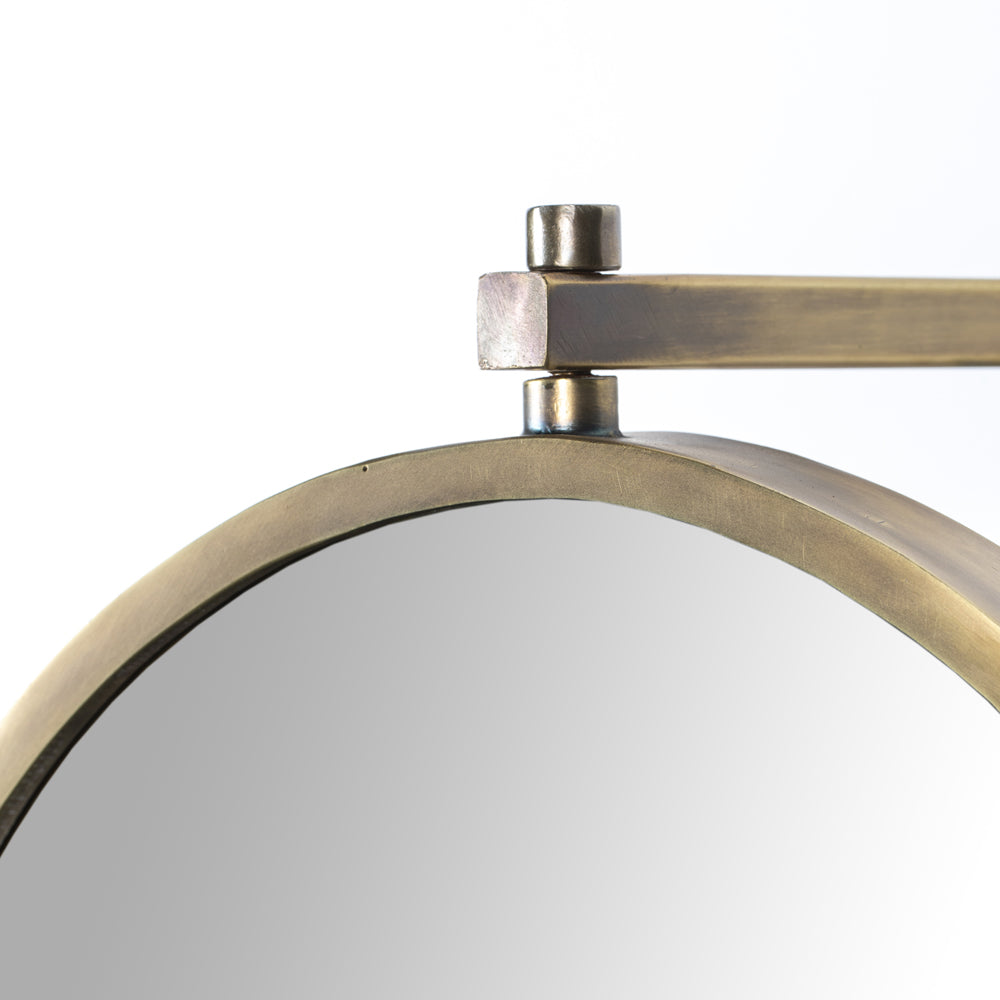 Olivia's Nordic Living Collection - Lasse Wall mirror in Brass