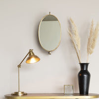 Olivia's Nordic Living Collection - Lasse Wall mirror in Brass