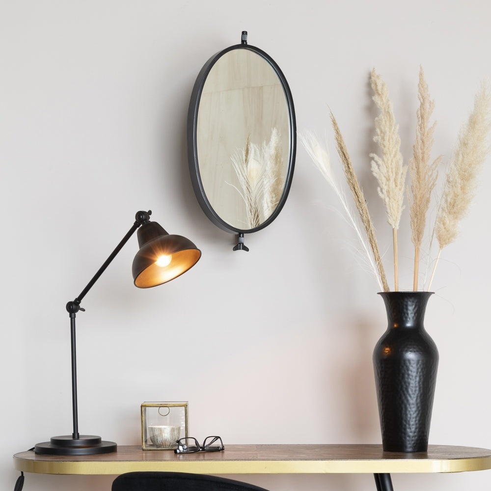 Olivia's Nordic Living Collection - Lasse Wall mirror in Black