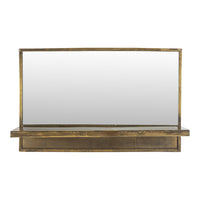 Olivia's Nordic Living Collection - Frodi Horizontal Mirror in Brass