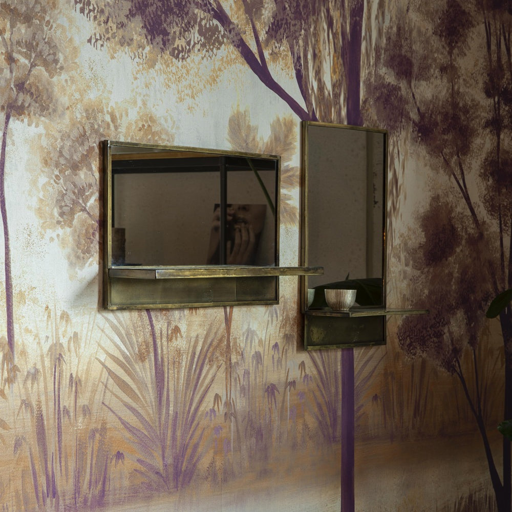 Olivia's Nordic Living Collection - Frodi Horizontal Mirror in Brass