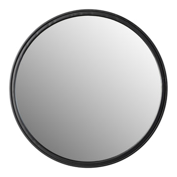 Olivia's Nordic Living Collection - Mo Round Mirror in Black